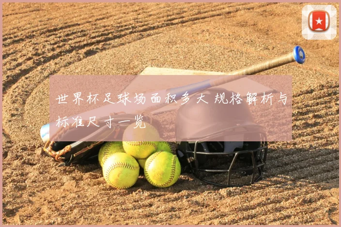 世界杯足球场面积多大 规格解析与标准尺寸一览
